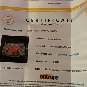 Louis Vuitton pouchette trunk bag